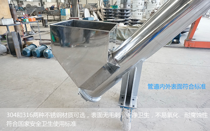  不銹鋼螺旋輸送機能用在食品行業(yè)么？
